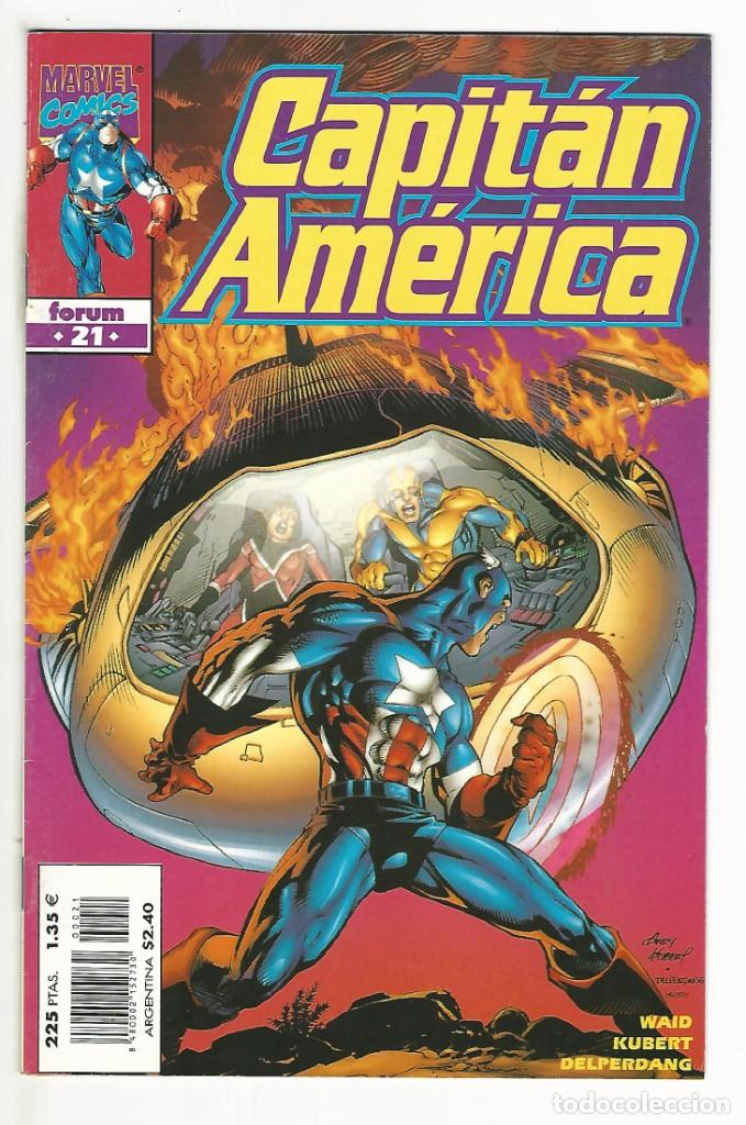 C&oacute;mics: Planeta. Capit&aacute;n Am&eacute;rica. Vol4. H&eacute;roes return. 21 - Foto 1