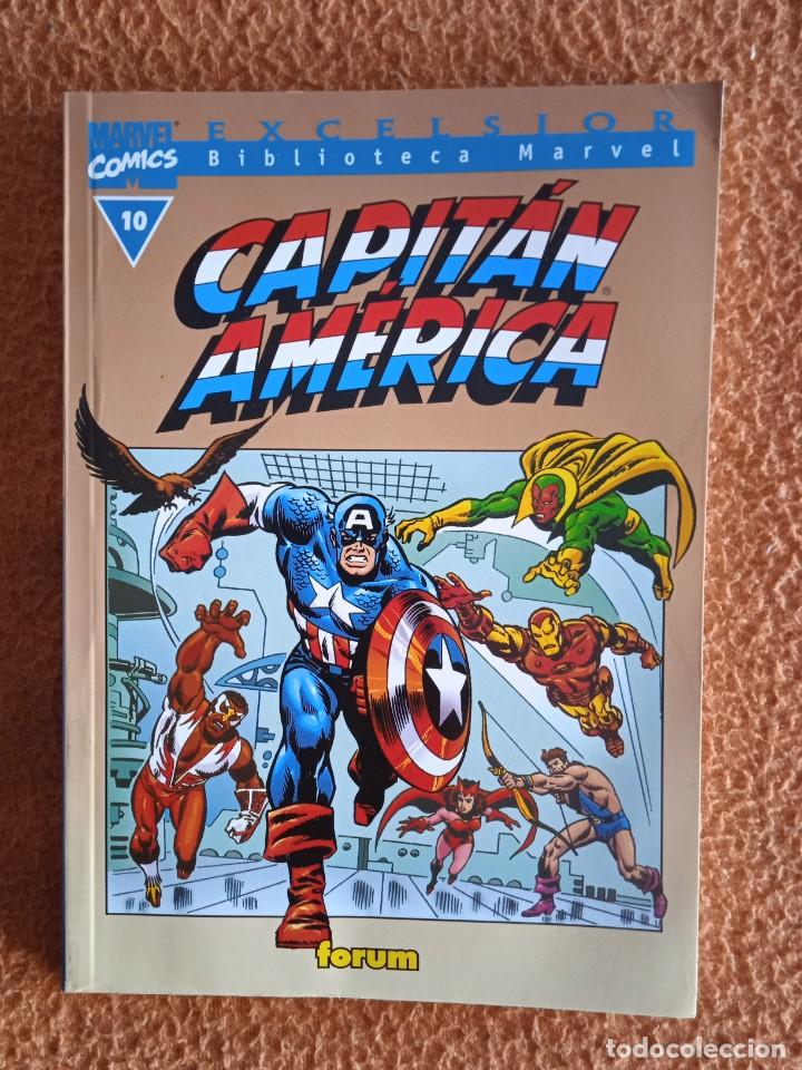 C&oacute;mics: BIBLIOTECA MARVEL CAPITAN AMERICA 10 FORUM - Foto 1