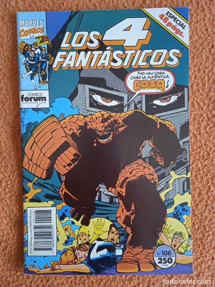 C&oacute;mics: 4 FANTASTICOS VOL. 1 N&ordm; 108 - FORUM - Foto 1