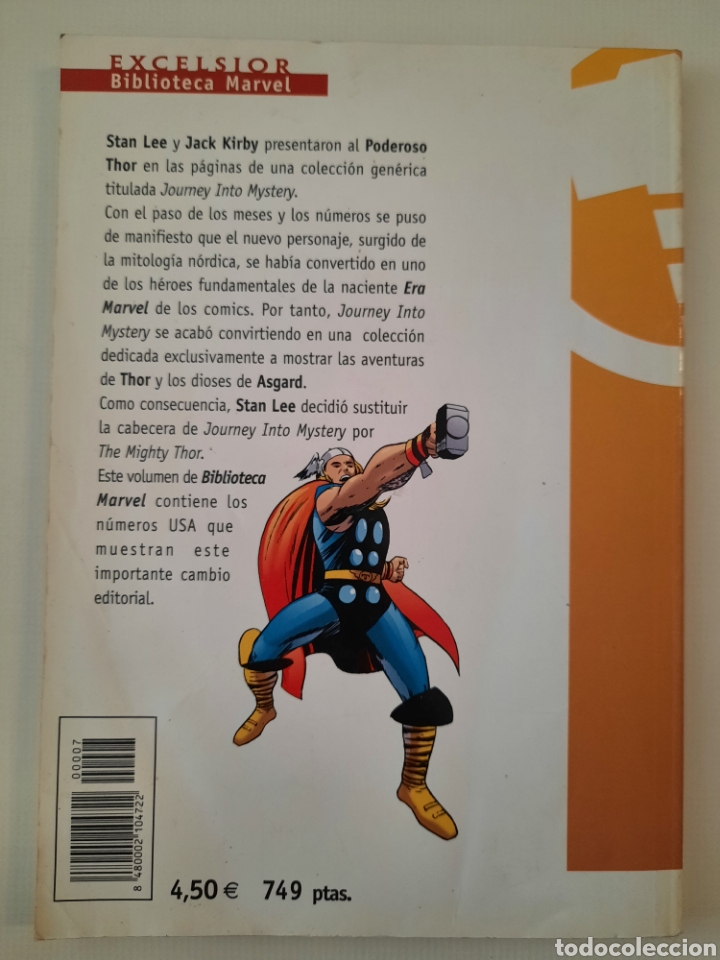 C&oacute;mics: BIBLIOTECA MARVEL EL PODEROSO THOR - N&ordm; 7 - TOMO MARVEL FORUM - Foto 2