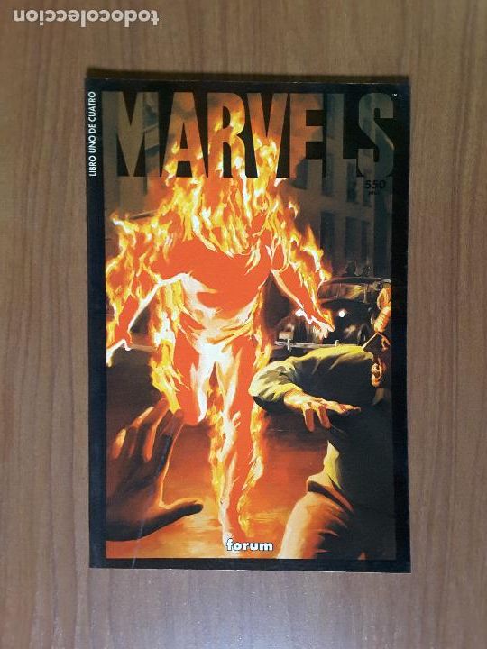 C&oacute;mics: Marvels. Libro Uno. Busiek y Ross. Forum. - Foto 1