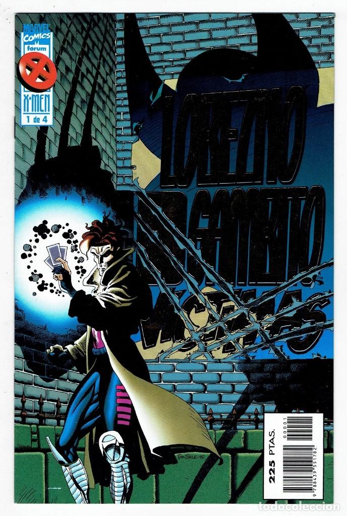 C&oacute;mics: LOBEZNO GAMBITO - V&Iacute;CTIMAS (DEL 1 AL 4 - COMPLETA) FORUM 1996 EXCELENTE ESTADO - Foto 2