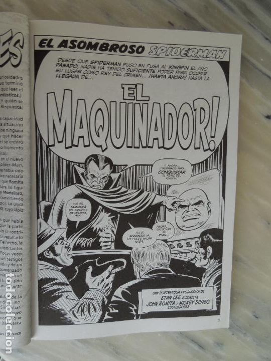 C&oacute;mics: SPIDERMAN N&ordm; 16 MARVEL PANININI COMICS -2004 - EL MAQUINADOR - Foto 2