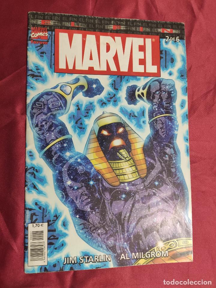 C&oacute;mics: UNIVERSO MARVEL. EL FIN. N&ordm; 2. FORUM. - Foto 1
