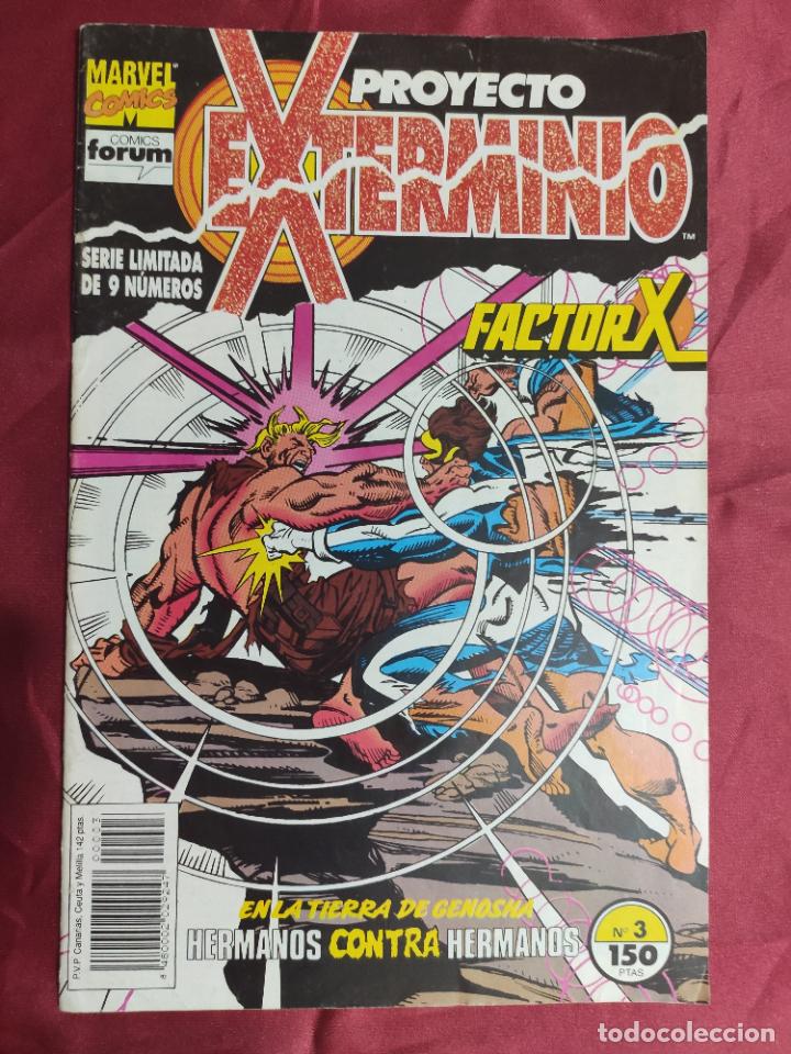 Comics: PROYECTO EXTERMINIO. N&ordm; 3. FORUM.