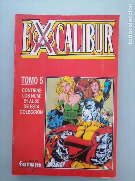 C&oacute;mics: RETAPADO FORUM EXCALIBUR 21 A 25 SIN LEER - Foto 1
