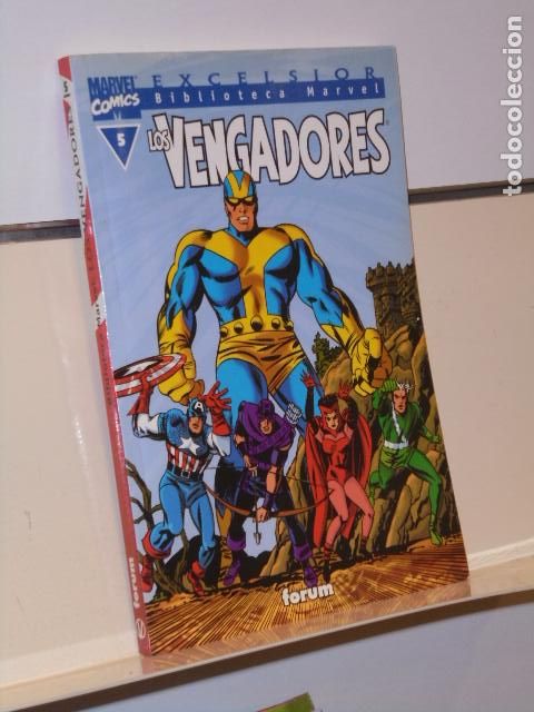 C&oacute;mics: BIBLIOTECA MARVEL EXCELSIOR LOS VENGADORES N&ordm; 5 - FORUM - Foto 1