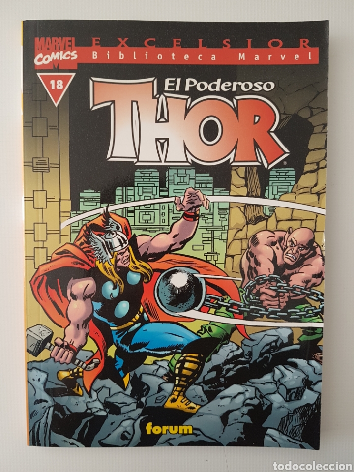 C&oacute;mics: BIBLIOTECA MARVEL EL PODEROSO THOR - N&ordm; 18 - TOMO MARVEL FORUM - Foto 1