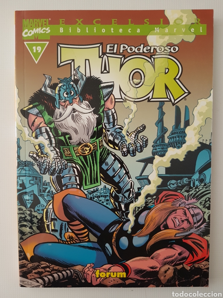 C&oacute;mics: BIBLIOTECA MARVEL EL PODEROSO THOR - N&ordm; 19 - TOMO MARVEL FORUM - Foto 1