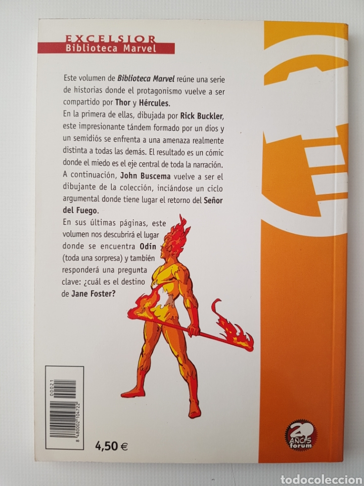 C&oacute;mics: BIBLIOTECA MARVEL EL PODEROSO THOR - N&ordm; 21 - TOMO MARVEL FORUM - Foto 2