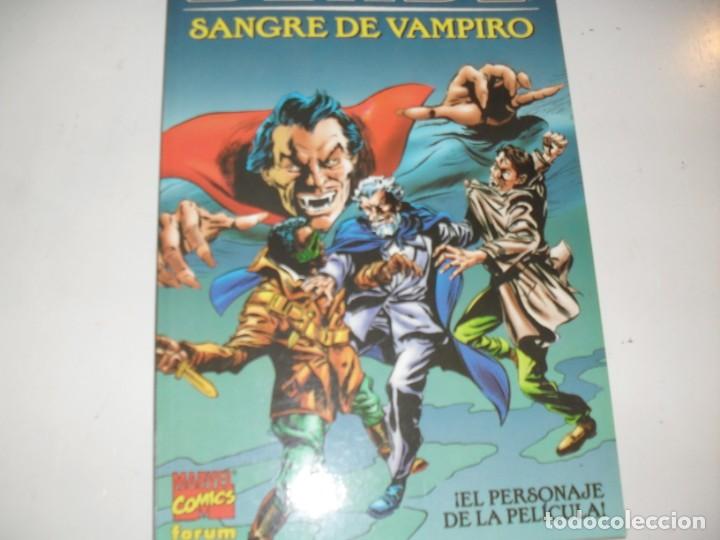 C&oacute;mics: blade:sangre de vampiro.ediciones forum,a&ntilde;o 1998.el comic en el que se baso la pelicula. - Foto 1