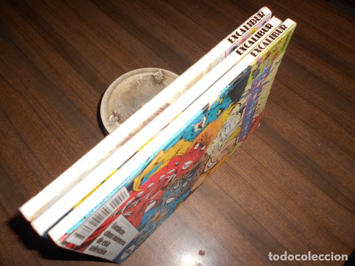 C&oacute;mics: Excalibur. 3 Tomos Retapados n&ordm;s 6 al 20 - Foto 2