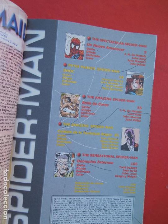 C&oacute;mics: SPIDERMAN - PETER PARKER - N&ordm; 1 RENACIDO - MARVEL COMIC - FORUM -1997- - Foto 6