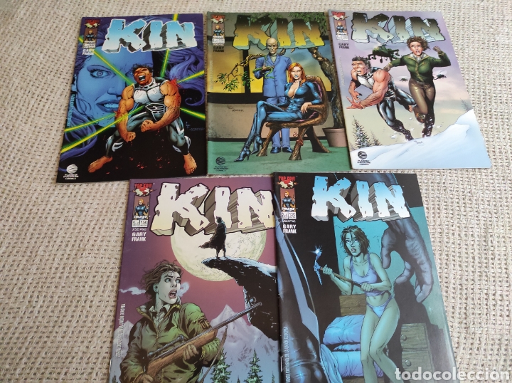 C&oacute;mics: KIN , LOTE DE 5 NUMEROS ,el lote se compone de los numeros : 1 ,2, 3, 4, y 6 ( IMAGE ) - Foto 1