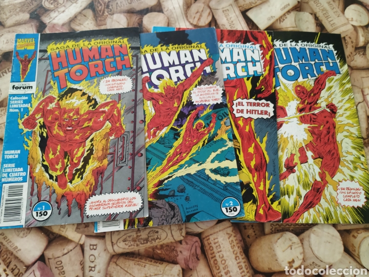 C&oacute;mics: Saga de la original Antorcha Humana - Foto 1