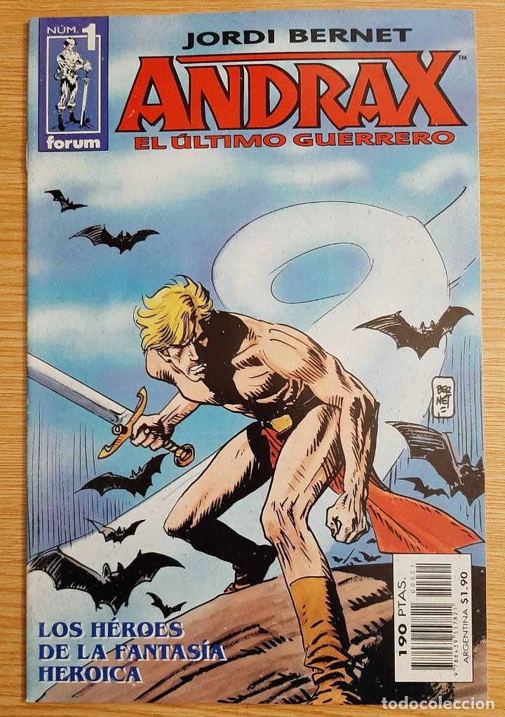C&oacute;mics: Jordi Bernet: ANDRAX, 1 - Comics Forum - Foto 1