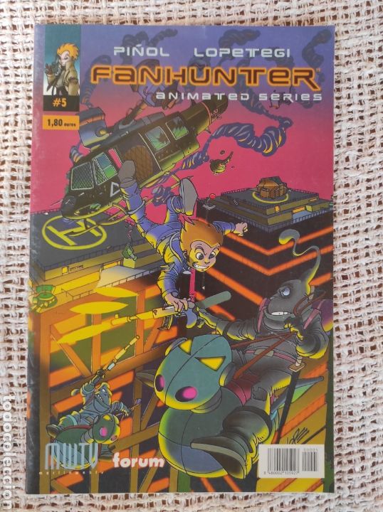 C&oacute;mics: FANHUNTER N&ordm; 5 ANIMATED SERIES -ED. FORUM - Foto 1