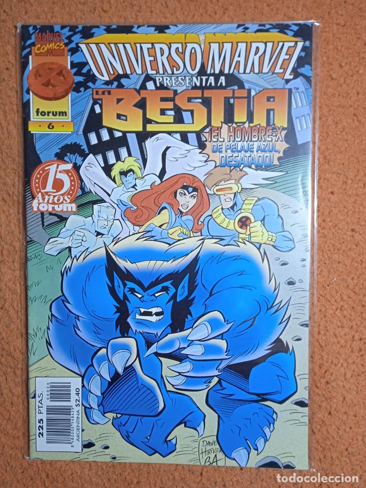 C&oacute;mics: UNIVERSO MARVEL PRESENTA - N&ordm; 6 - LA BESTIA - FORUM - - Foto 1