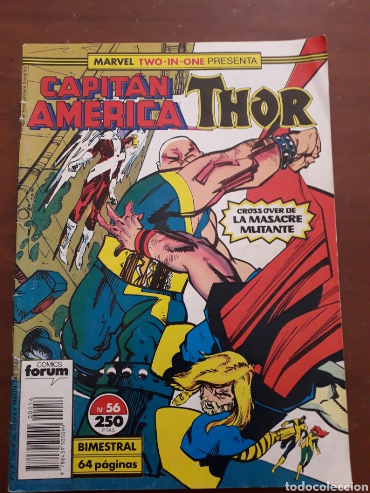 C&oacute;mics: Capit&aacute;n Am&eacute;rica Thor num 56 - Foto 1