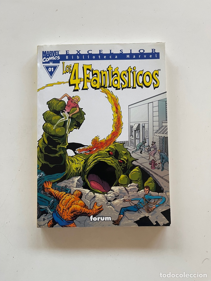 C&oacute;mics: Biblioteca Marvel Los 4 Fant&aacute;sticos n&ordm;1 - Foto 1