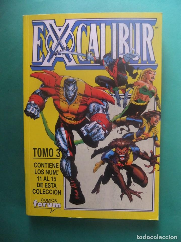 C&oacute;mics: EXCALIBUR TOMO N&ordm; 3 CON LOS NUMEROS 11 AL 15 COMICS FORUM - Foto 1