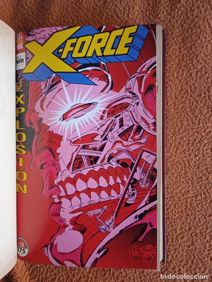 C&oacute;mics: X FORCE 1 AL 24 EN DOS TOMOS ENCUADERNACION DE LUJO FORUM - Foto 7