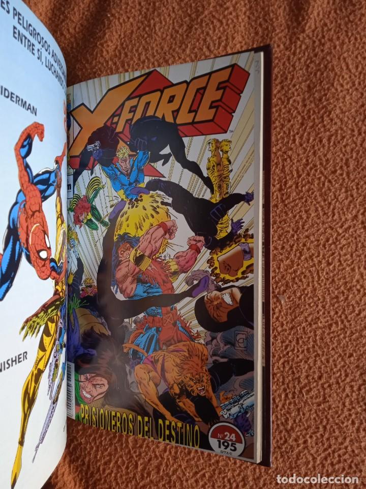 C&oacute;mics: X FORCE 1 AL 24 EN DOS TOMOS ENCUADERNACION DE LUJO FORUM - Foto 8
