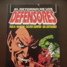 Cómics: EL RETORNO DE LOS DEFENSORES. Lote 311189893