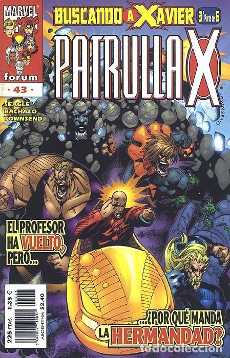 PATRULLA-X VOL. 2 Nº 43 - BUSCANDO A XAVIER - GRAPA MARVEL FORUM (Tebeos y Comics - Forum - Patrulla X)