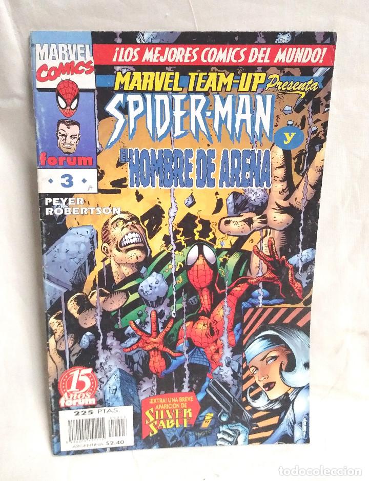 C&oacute;mics: Spiderman Marvel Team Up 3 El Hombre de Arena de Forum - Foto 1