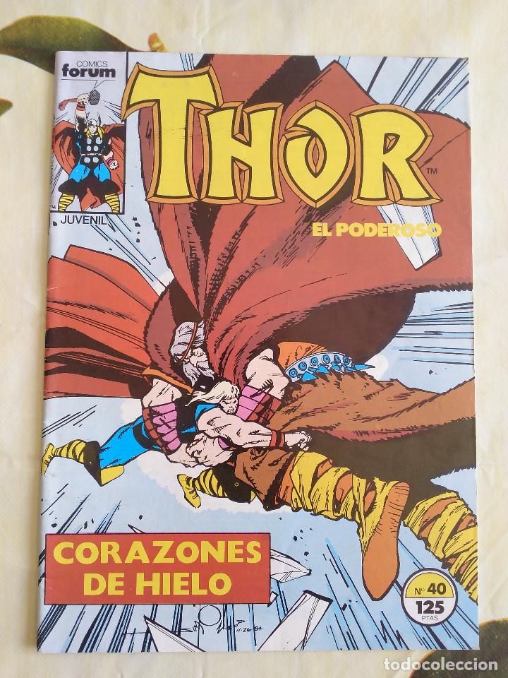 C&oacute;mics: FORUM - THOR VOL.1 NUM. 40 . MUY BUEN ESTADO - Foto 1
