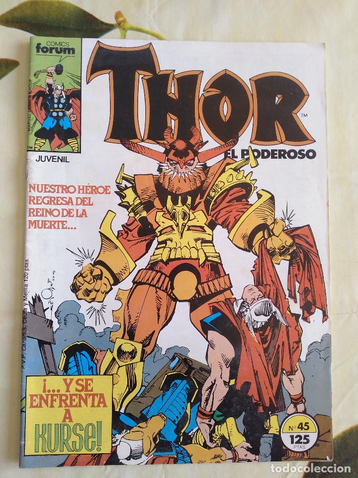 C&oacute;mics: FORUM - THOR VOL.1 NUM. 45 . MUY BUEN ESTADO - Foto 1