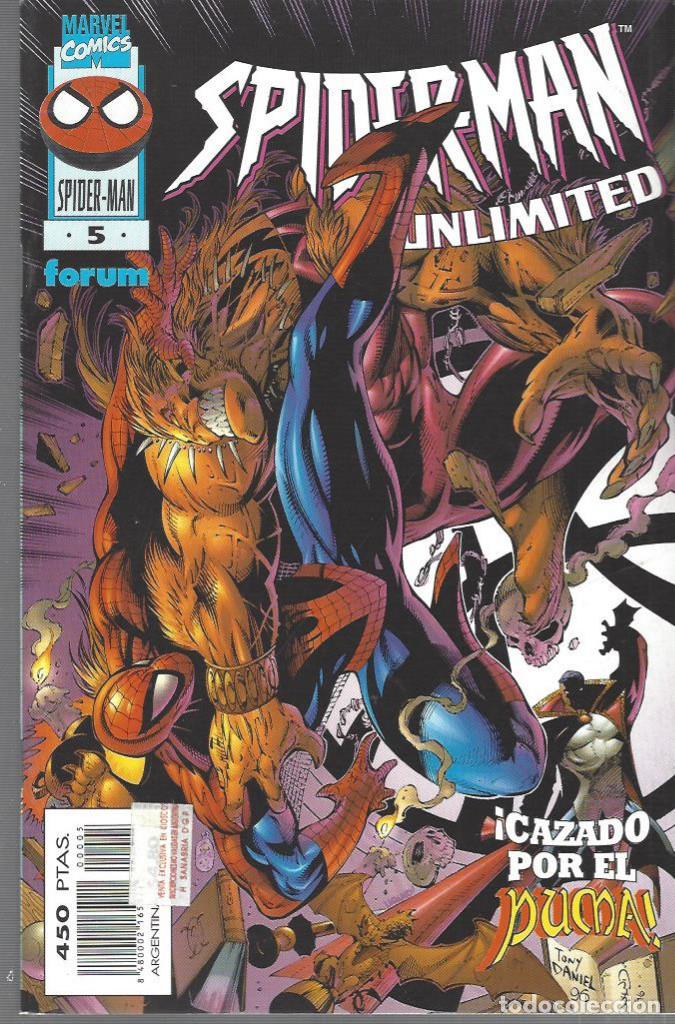C&oacute;mics: SPIDERMAN UNLIMITED N&ordm; 5 - BUEN ESTADO - Foto 1