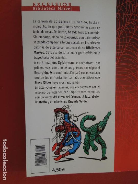 C&oacute;mics: SPIDERMAN N&ordm; 4 MARVEL EXCELSIOR - COMICS FORUM LOMO ROJO - EL FIN DE SPIDERMAN - Foto 2