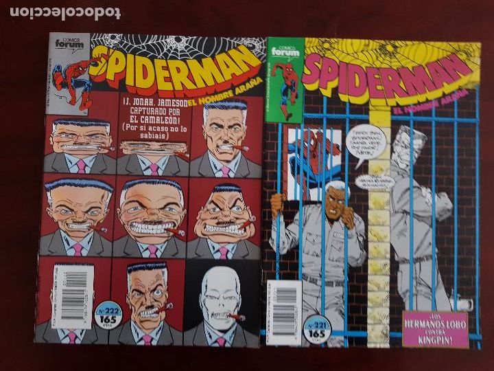 C&oacute;mics: Lote SPIDERMAN - Forum V1. N&uacute;ms. 221 y 222 - Foto 1