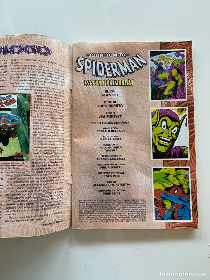 C&oacute;mics: Spiderman John Romita especial primavera 2001 - Foto 4