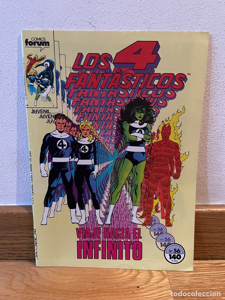 C&oacute;mics: Los 4 fant&aacute;sticos numero 56 - Foto 1