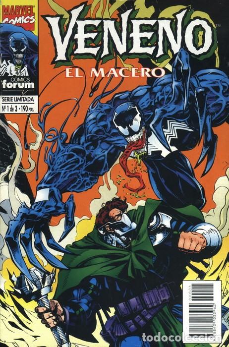 C&oacute;mics: SPIDERMAN: VENENO, EL MACERO ( serie completa en tres ejemplares) - Foto 2