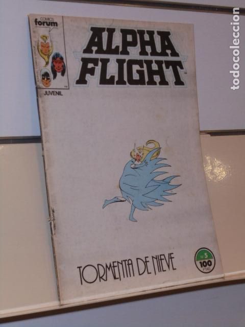 C&oacute;mics: ALPHA FLIGHT VOL. 1 N&ordm; 5 TORMENTA DE NIEVE MARVEL - FORUM - Foto 1