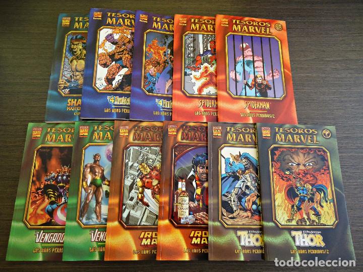 C&oacute;mics: Colecci&oacute;n completa Tesoros Marvel (10 tomos + 1 especial) - Foto 1