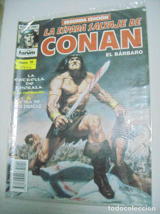 C&oacute;mics: LA ESPADA SALVAJE DE CONAN -VARIOS N&Uacute;MEROS - ED. FORUM - Foto 90