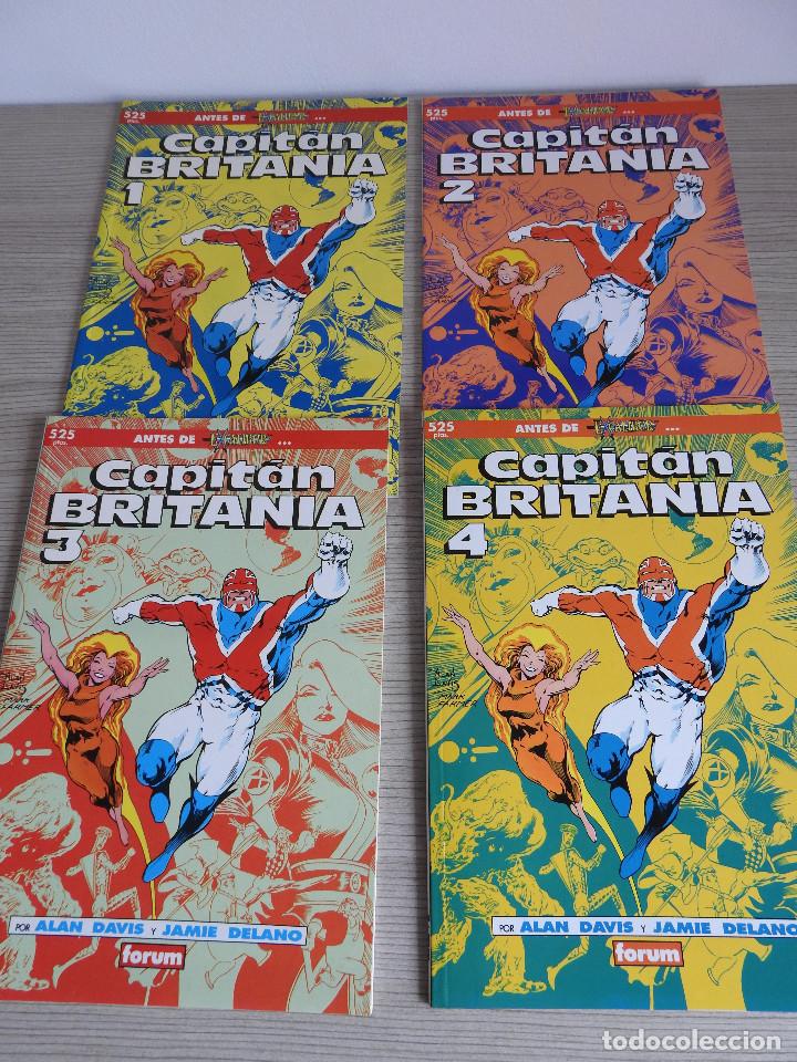 C&oacute;mics: Capit&aacute;n Britania (C&oacute;mics Forum), de Alan Davis, completa 4 prestigios y tomo - Foto 3