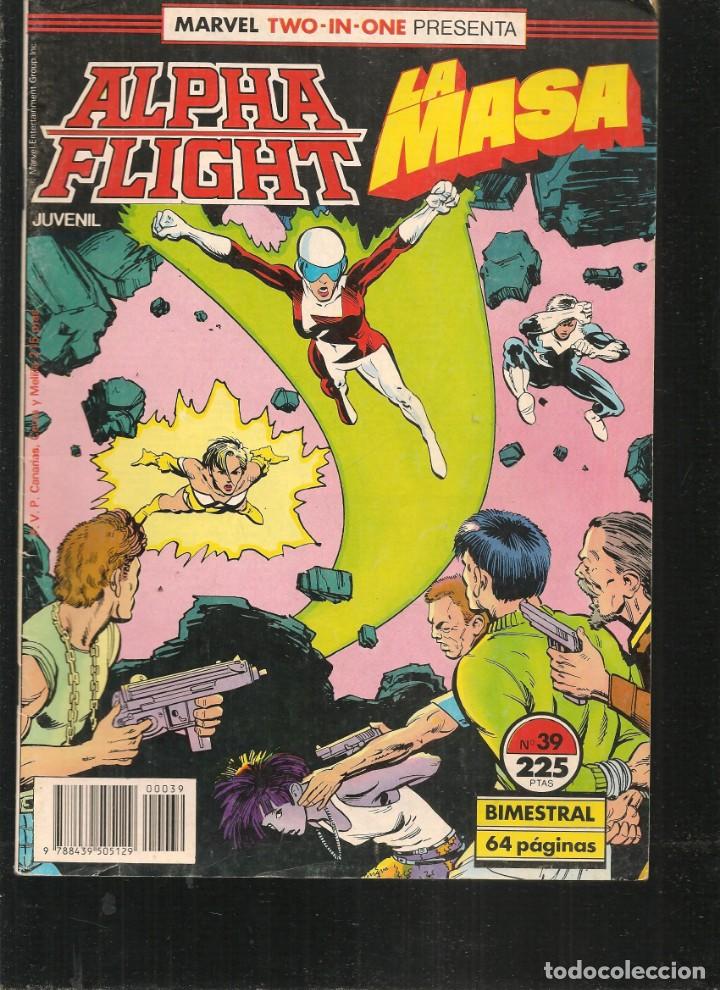 C&oacute;mics: ALPHA FLIGHT / LA MASA. MARVEL TWO IN ONE. N&ordm; 39. FORUM. (B30.1) - Foto 1