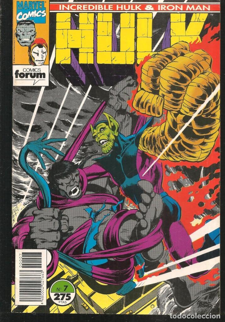 C&oacute;mics: EL INCREIBLE HULK. N&ordm; 7. FORUM. (B30.1) - Foto 1