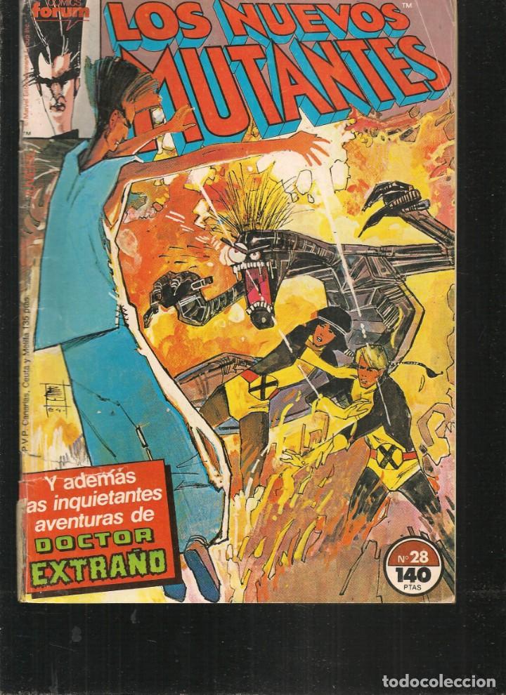 C&oacute;mics: LOS NUEVOS MUTANTES. N&ordm; 28. FORUM. (B30.1) - Foto 1