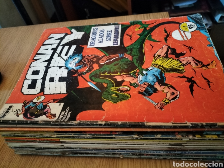 C&oacute;mics: Lote de 25 n&uacute;meros de Conan Rey - Foto 1