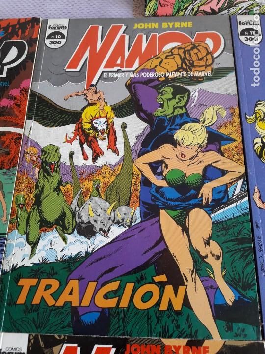 C&oacute;mics: NAMOR COLECCION COMPLETA 14 NUMEROS FORUM A&Ntilde;O 1990 - Foto 10
