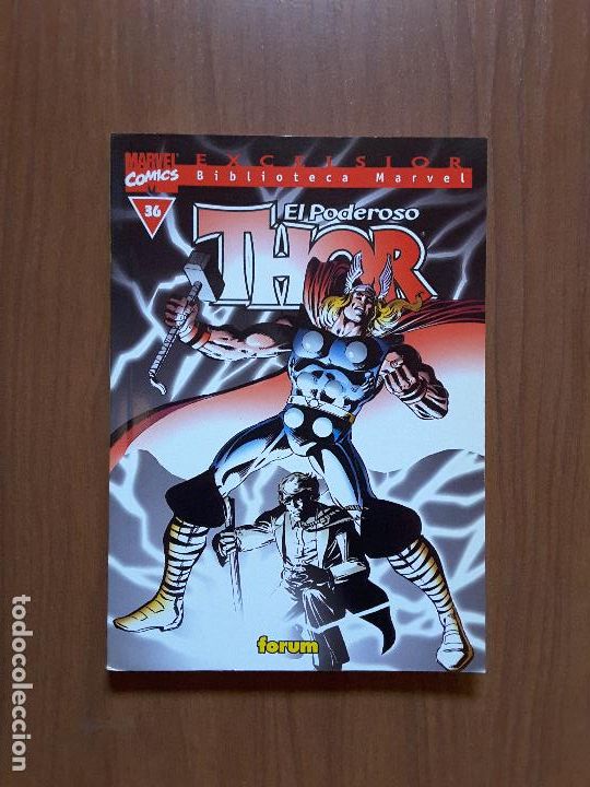 C&oacute;mics: El Poderoso Thor 36. Biblioteca Marvel. Forum. - Foto 1