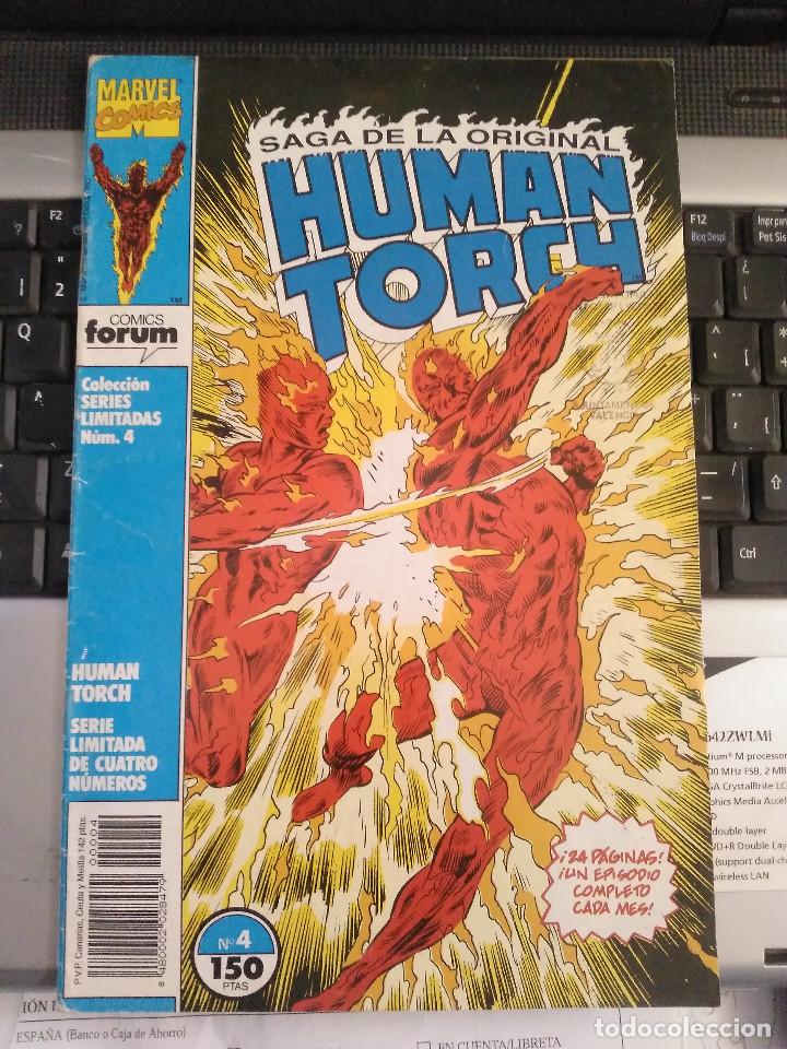 C&oacute;mics: FORUM - SAGA DE LA ORIGINAL HUMAN TORCH NUM. 4 . COLECCION SERIES LIMITADAS NUM, 4 - Foto 1