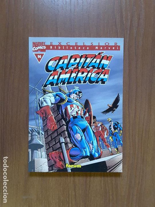 C&oacute;mics: Capit&aacute;n Am&eacute;rica 14. Biblioteca Marvel. Forum. - Foto 1